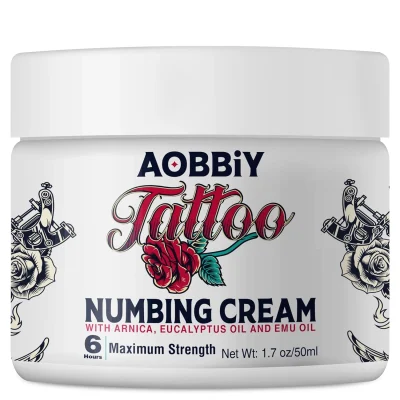 Aobbiy Tattoo Numbing Cream